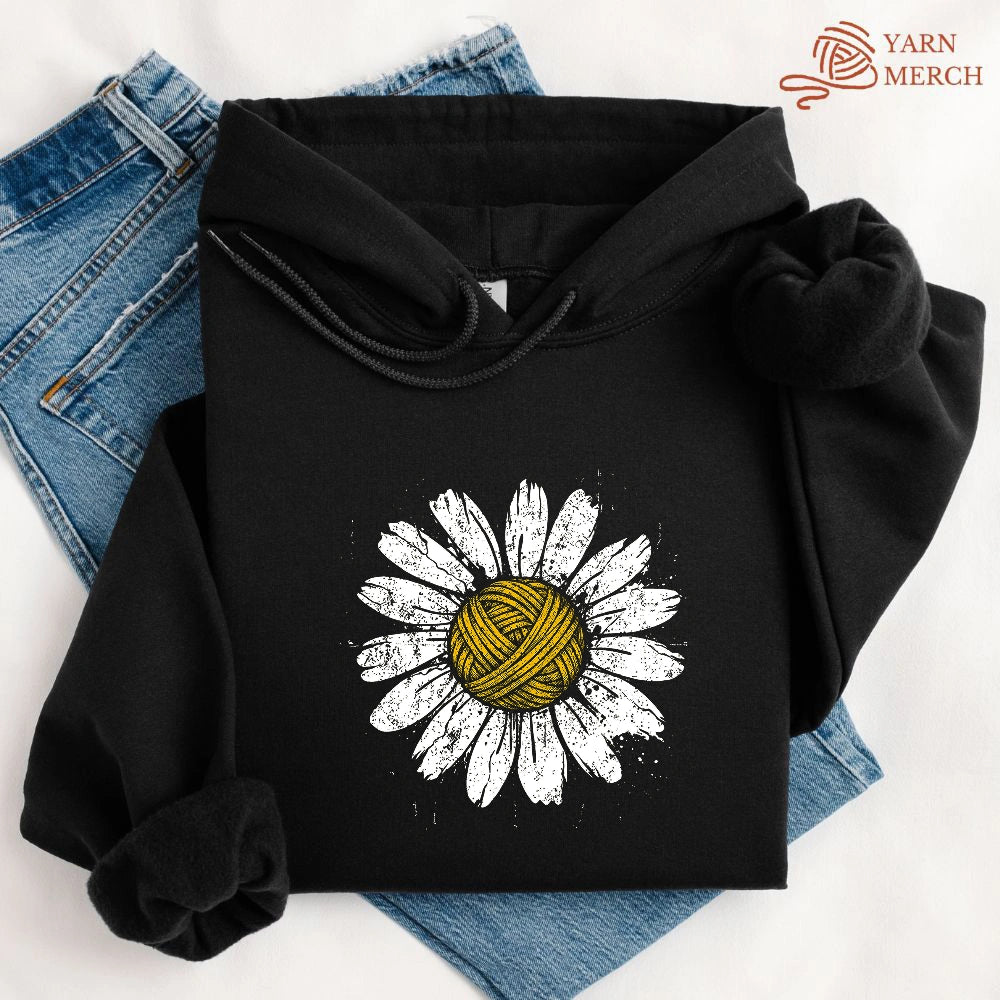 Yarn Daisy Hoodie