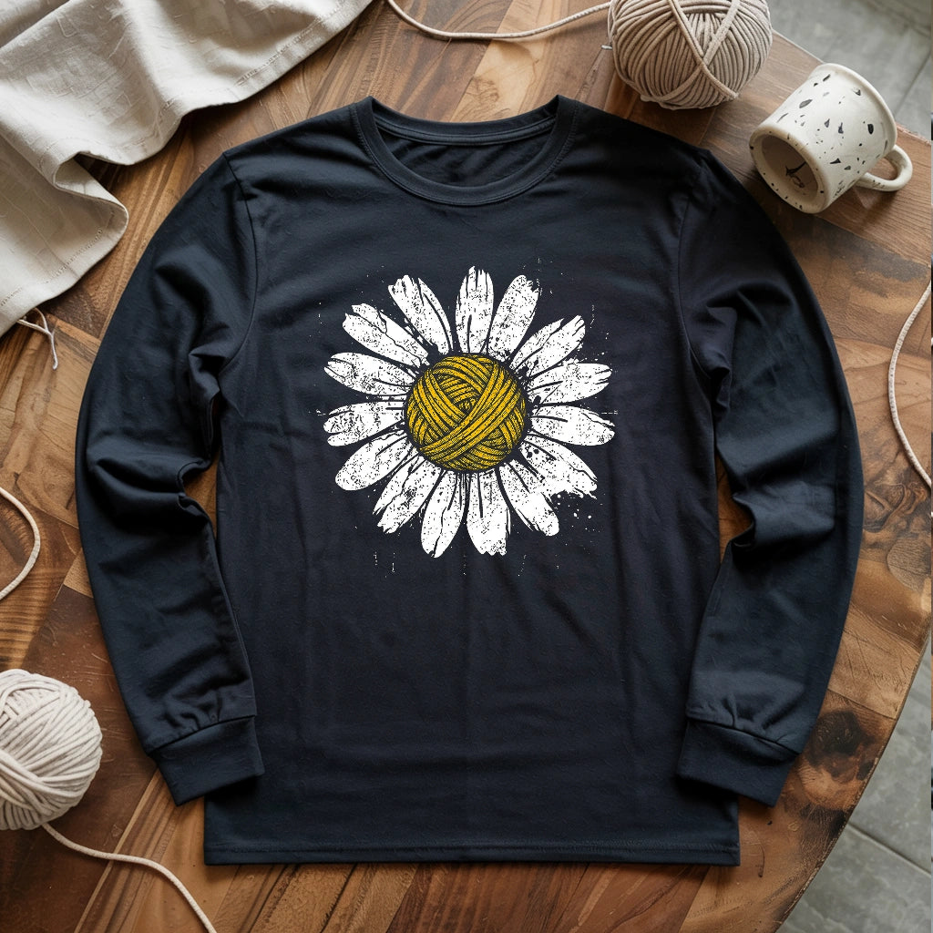 Yarn Daisy Long Sleeve T-shirt