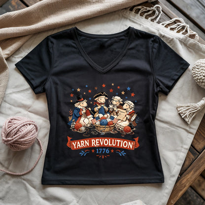 Yarn Revolution 1776 Lady V-neck