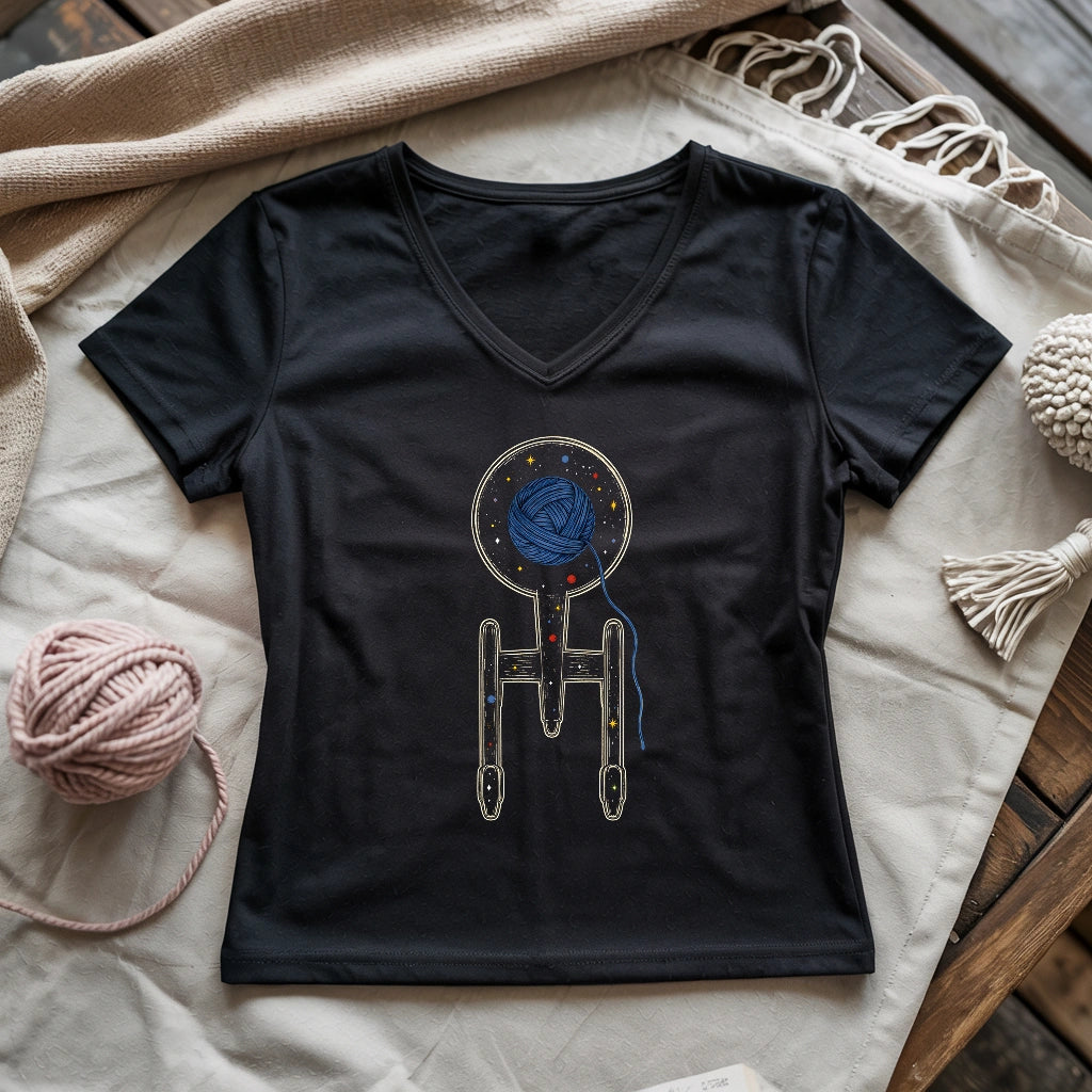 Yarn Trek Lady V-neck