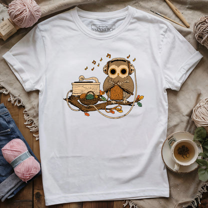 Owl Knitting T-shirt