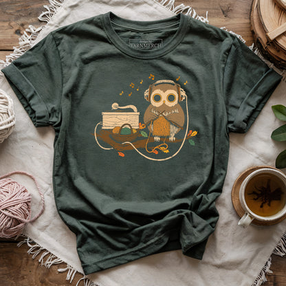 Owl Knitting T-shirt