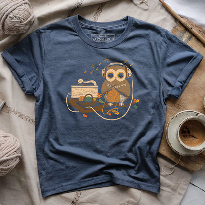 Owl Knitting T-shirt