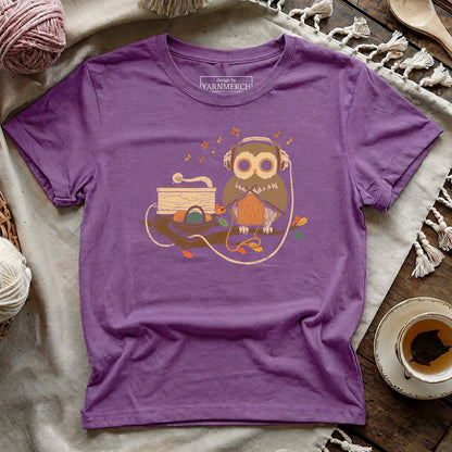 Owl Knitting T-shirt