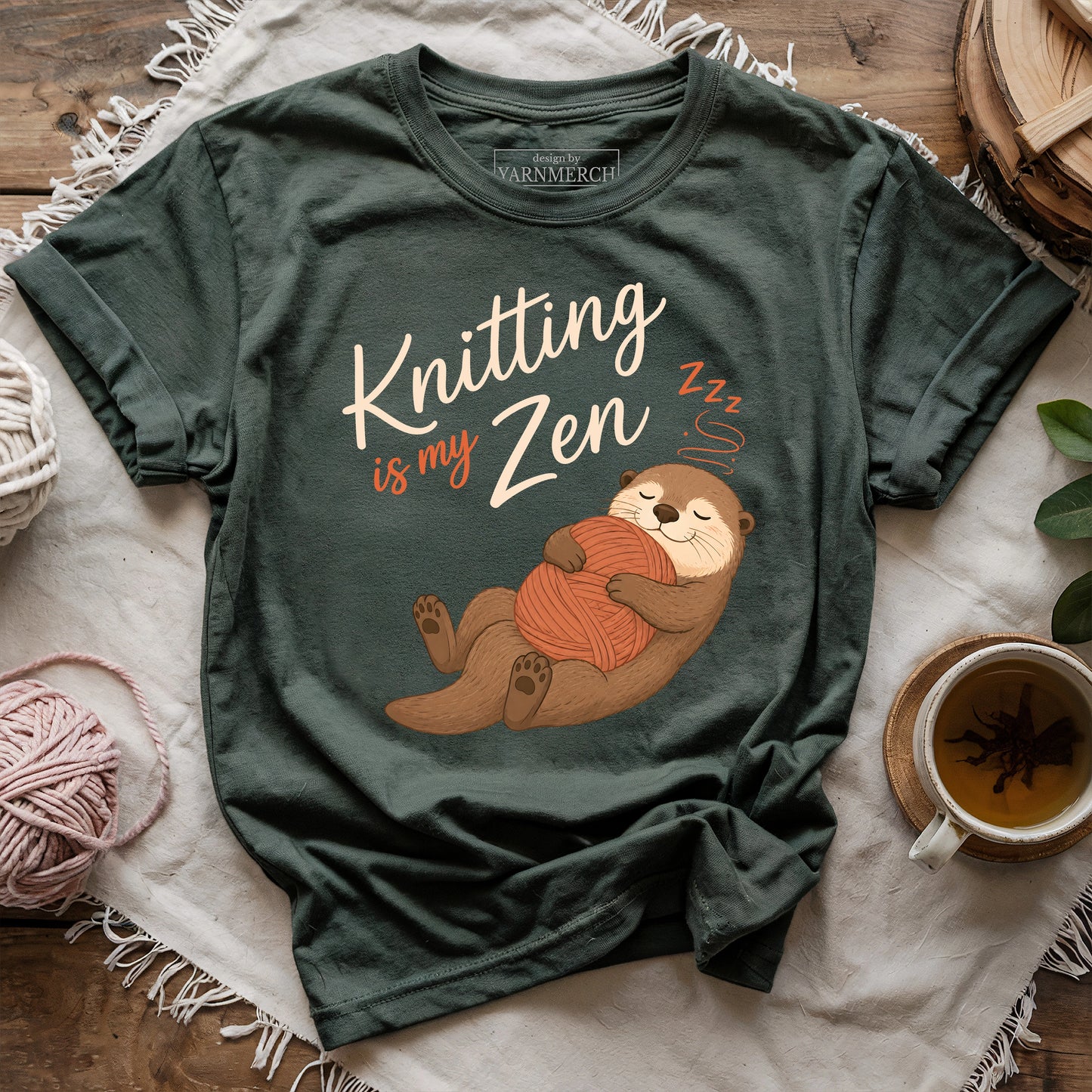 Knitting Is My Zen T-shirt