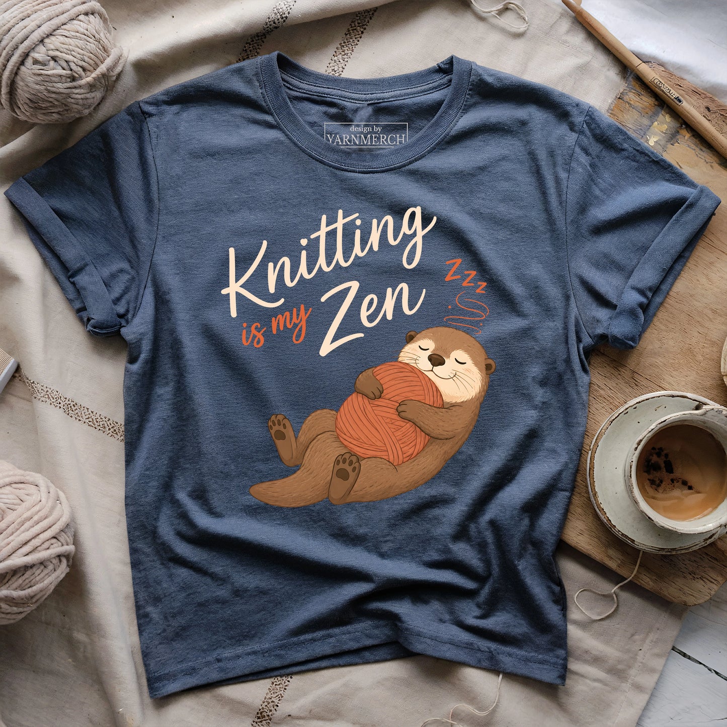 Knitting Is My Zen T-shirt