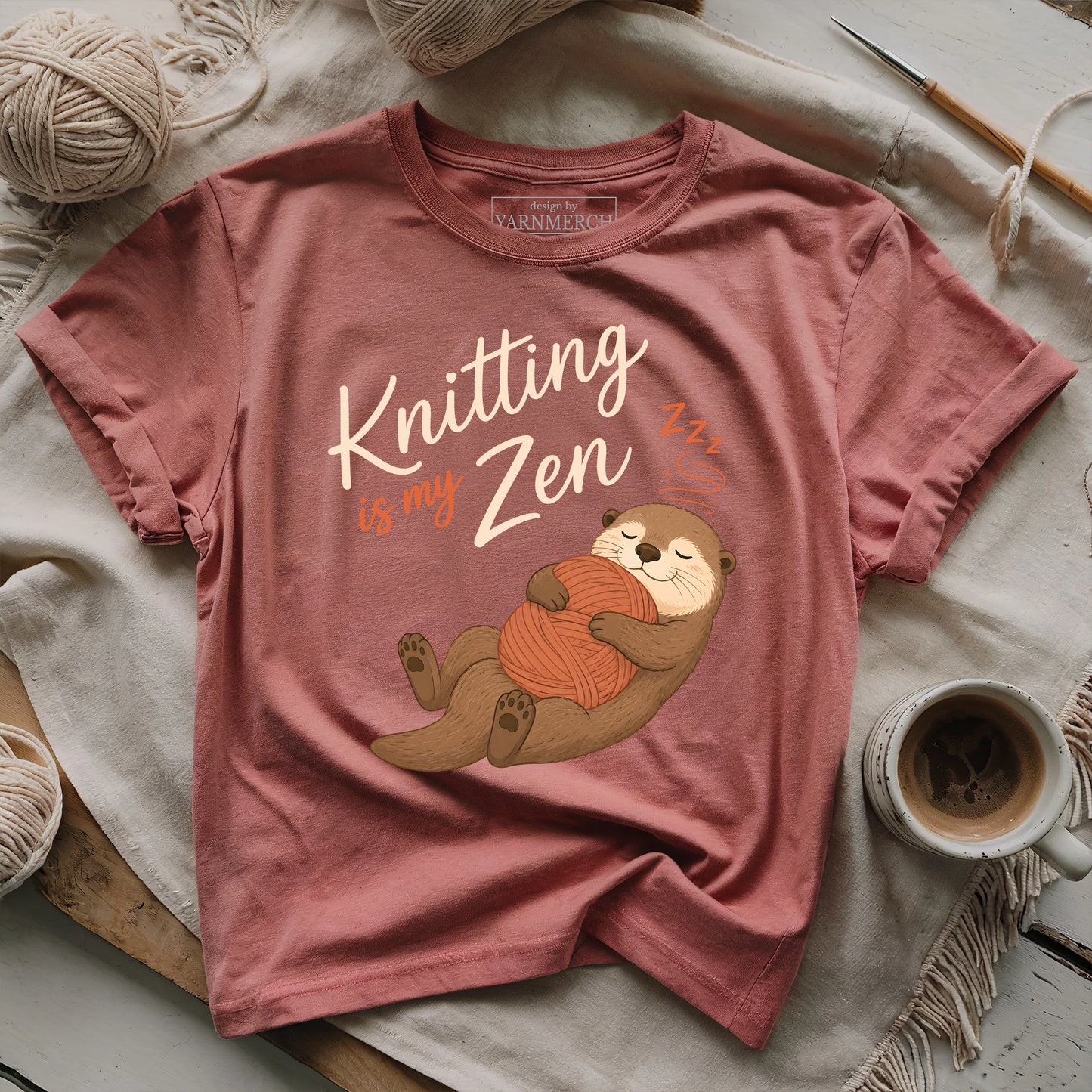Knitting Is My Zen T-shirt