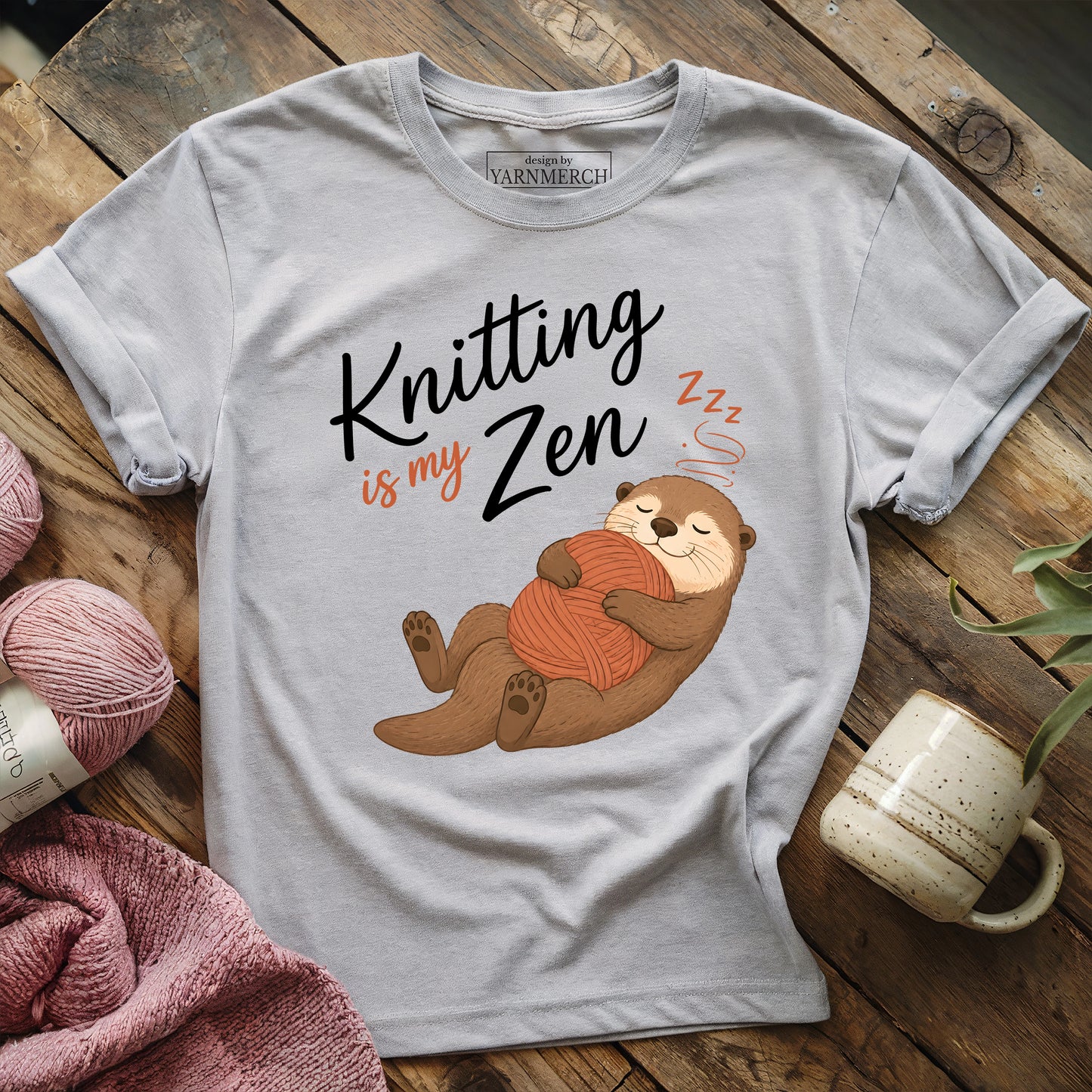 Knitting Is My Zen T-shirt