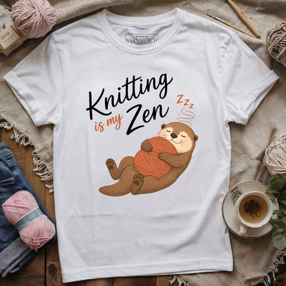 Knitting Is My Zen T-shirt