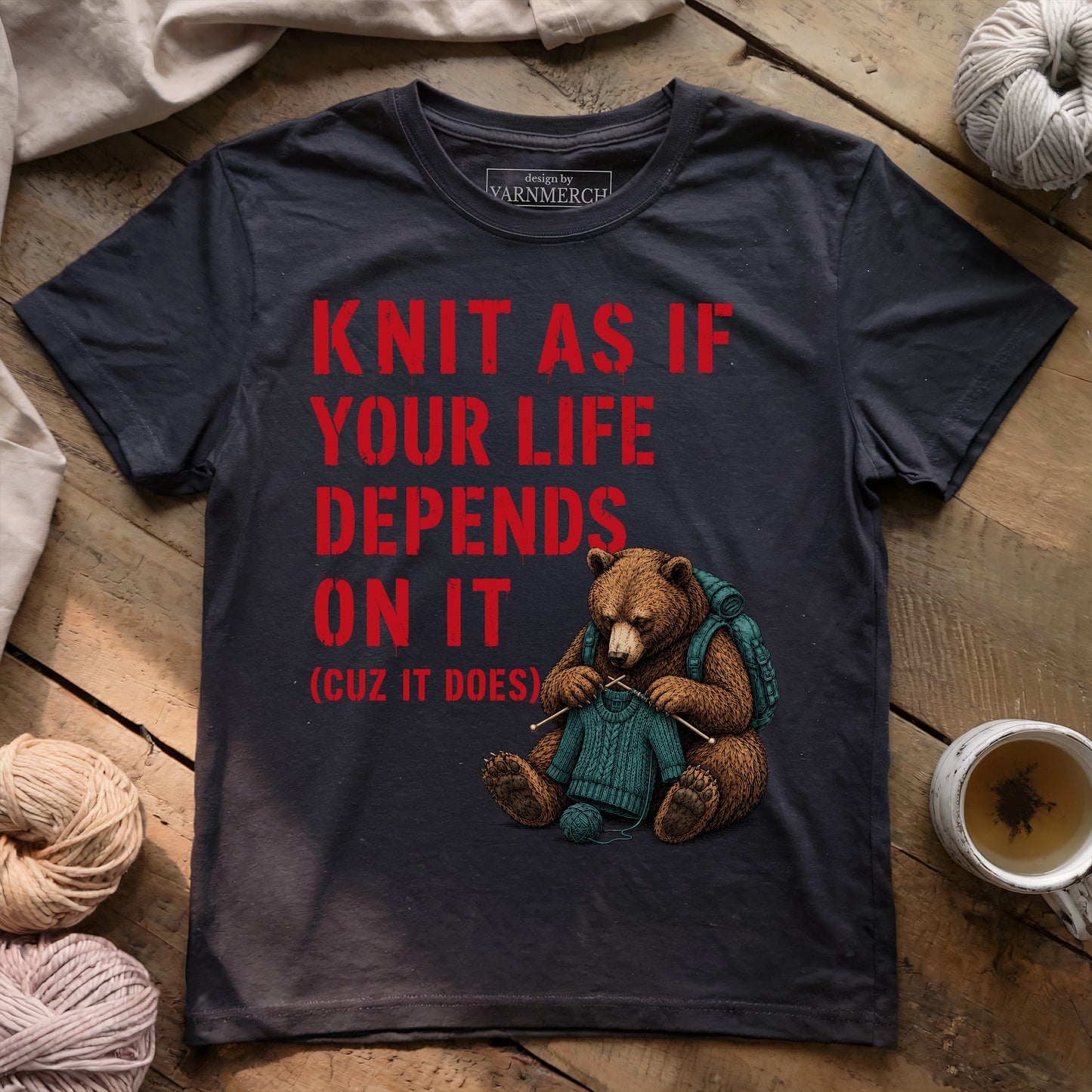 Knit As Your Life T-shirt