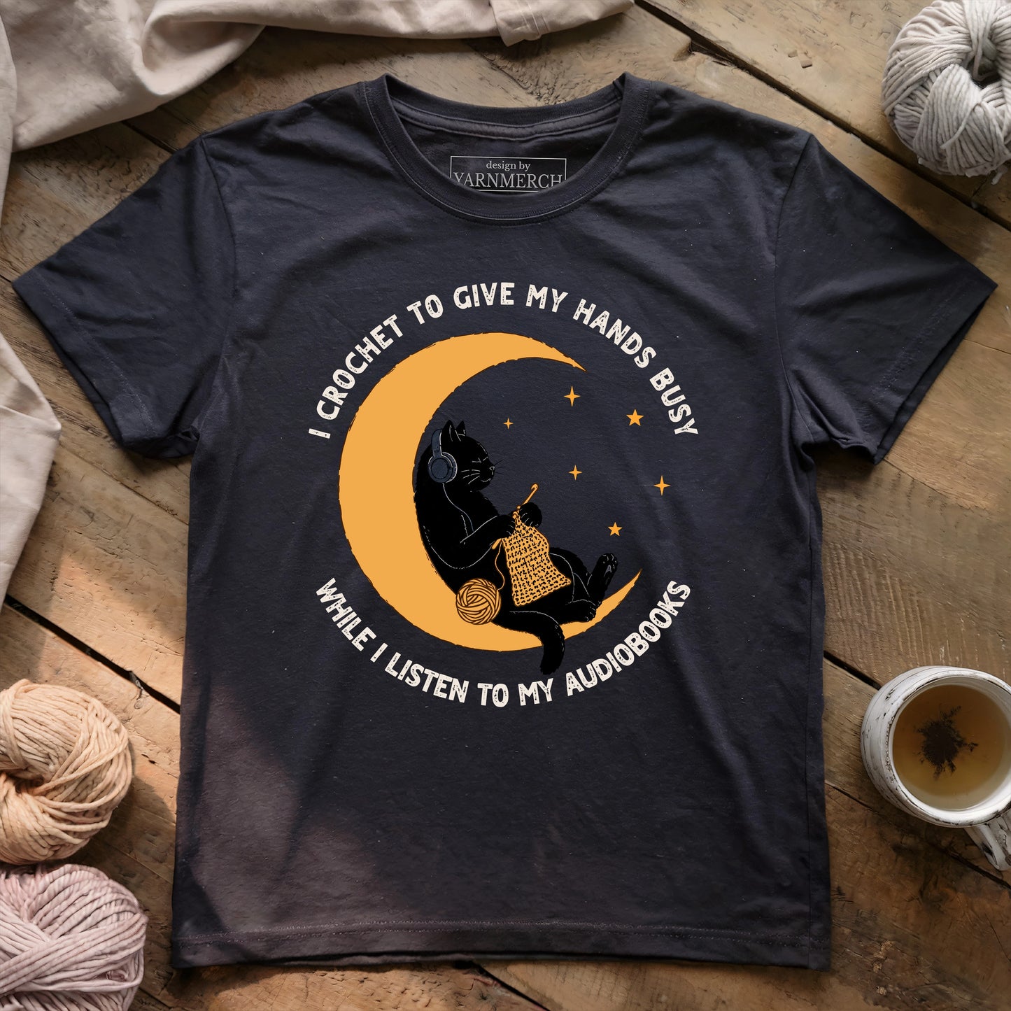 Crochet To Give Hands Busy T-shirt