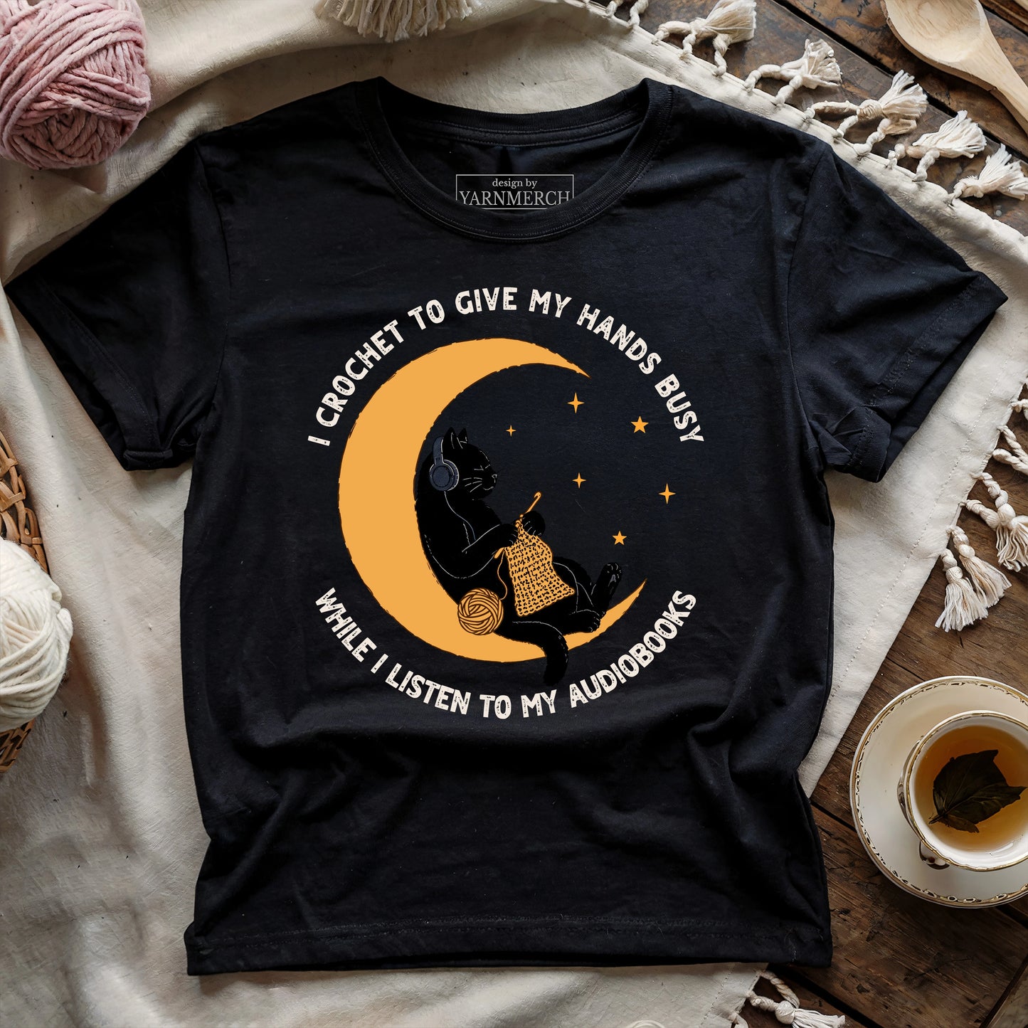 Crochet To Give Hands Busy T-shirt