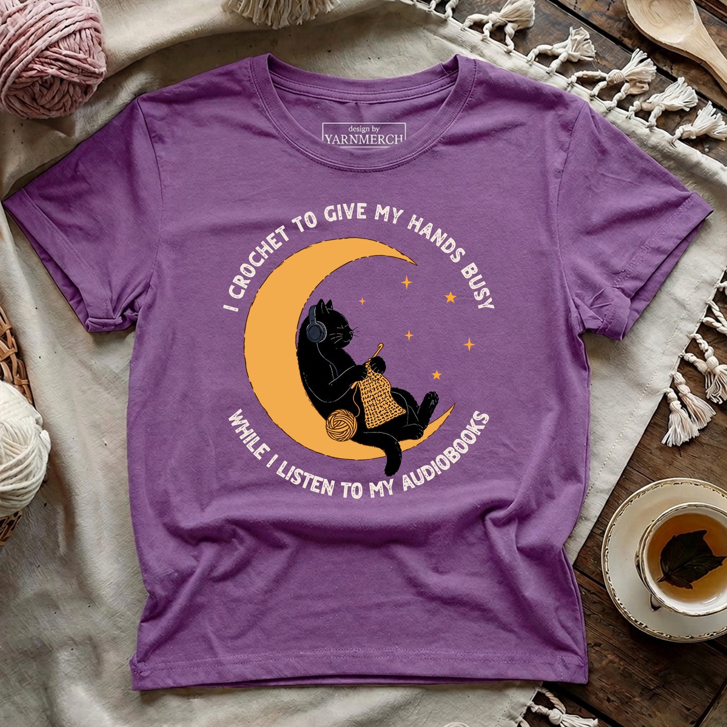 Crochet To Give Hands Busy T-shirt