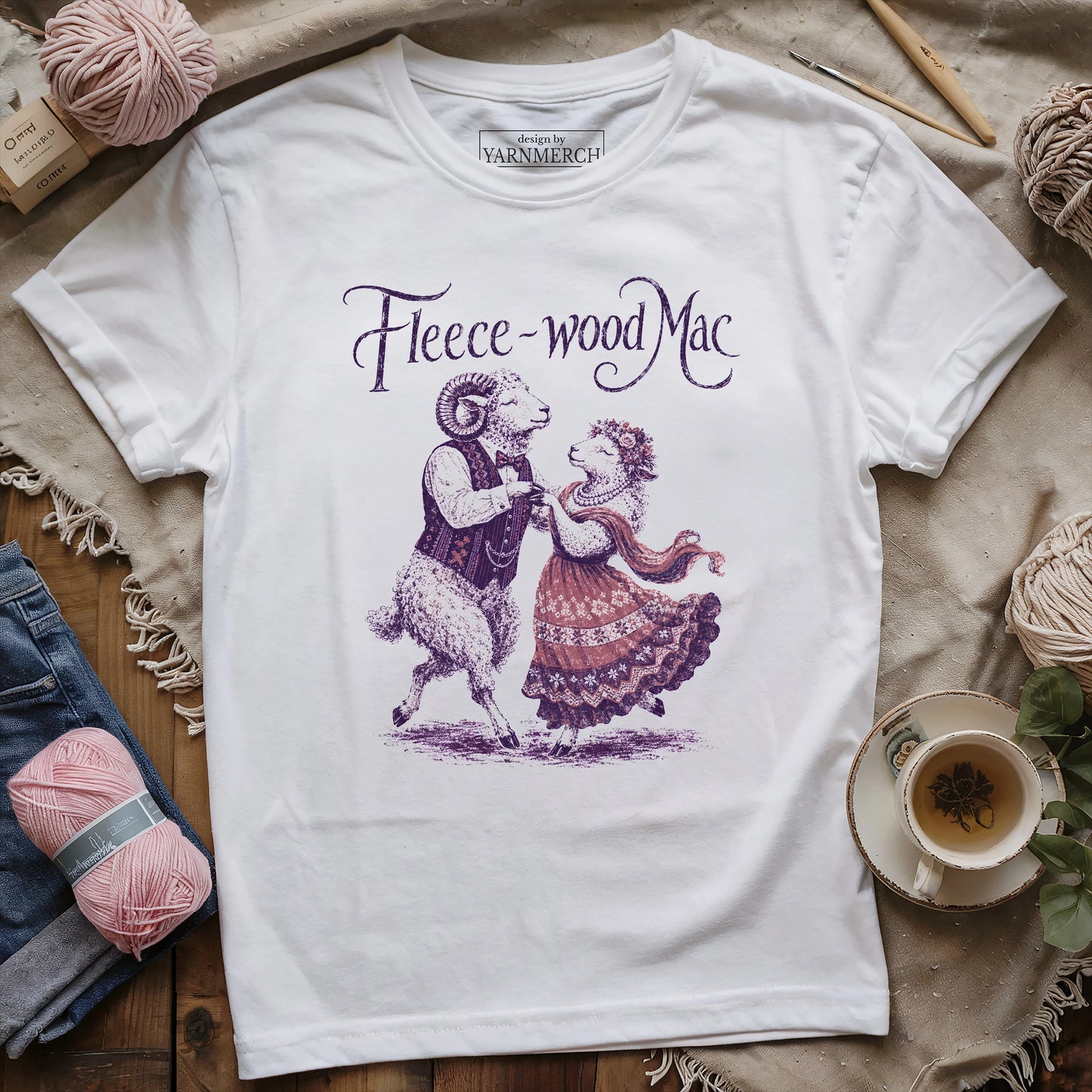 Fleece-wood Mac T-shirt