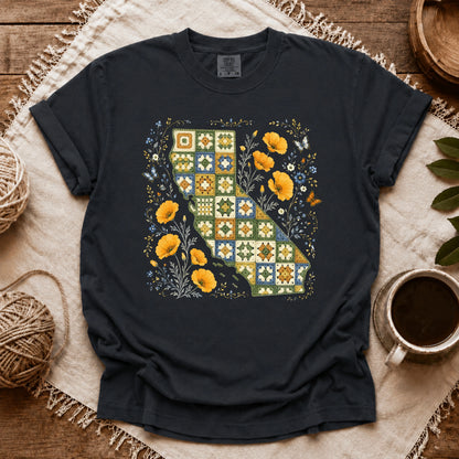 Comfort Colors California In Granny Squares T-shirt