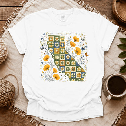 Comfort Colors California In Granny Squares T-shirt