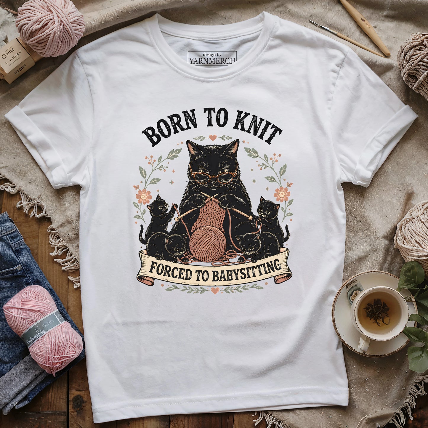 Born To Knit T-shirt