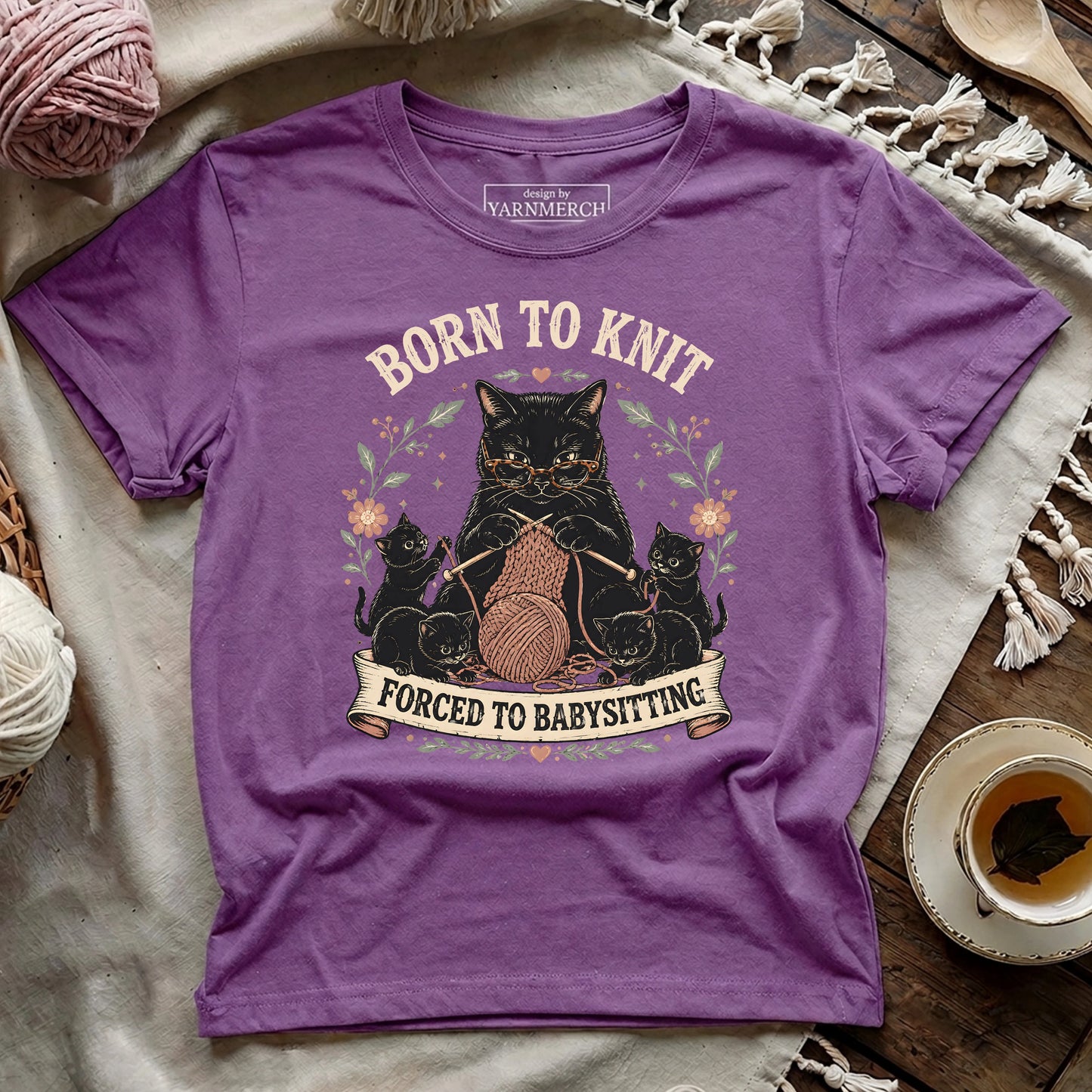 Born To Knit T-shirt