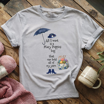 All I Want Is Marry Poppins Bag T-shirt