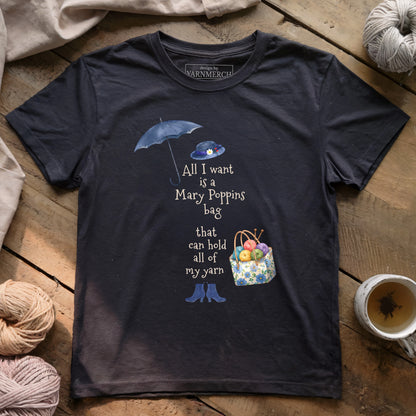All I Want Is Marry Poppins Bag T-shirt