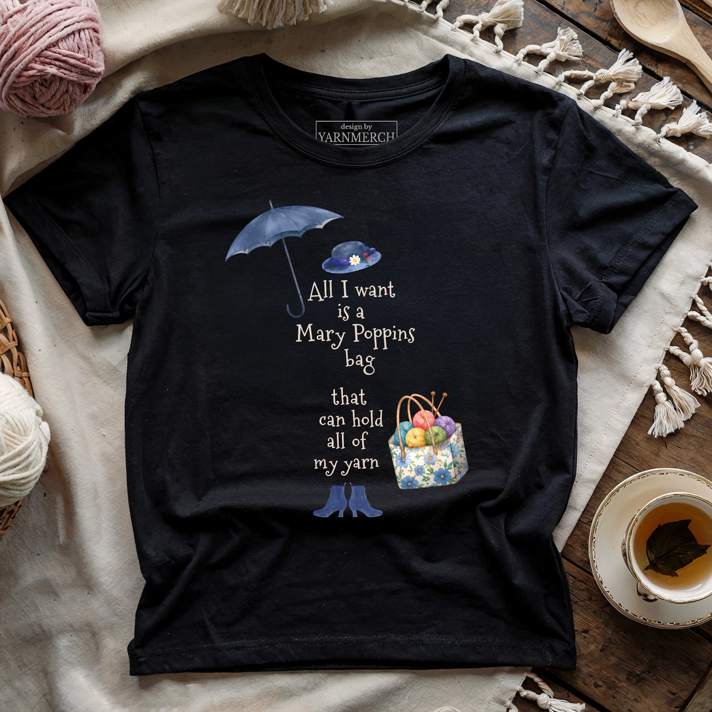 All I Want Is Marry Poppins Bag T-shirt