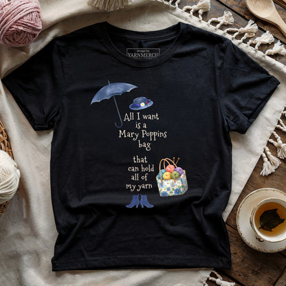 All I Want Is Marry Poppins Bag T-shirt
