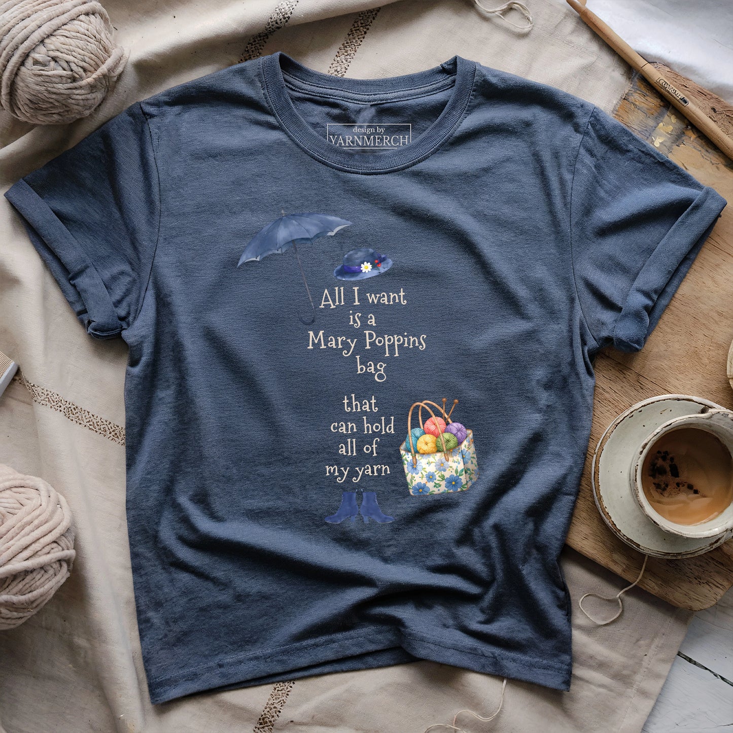 All I Want Is Marry Poppins Bag T-shirt