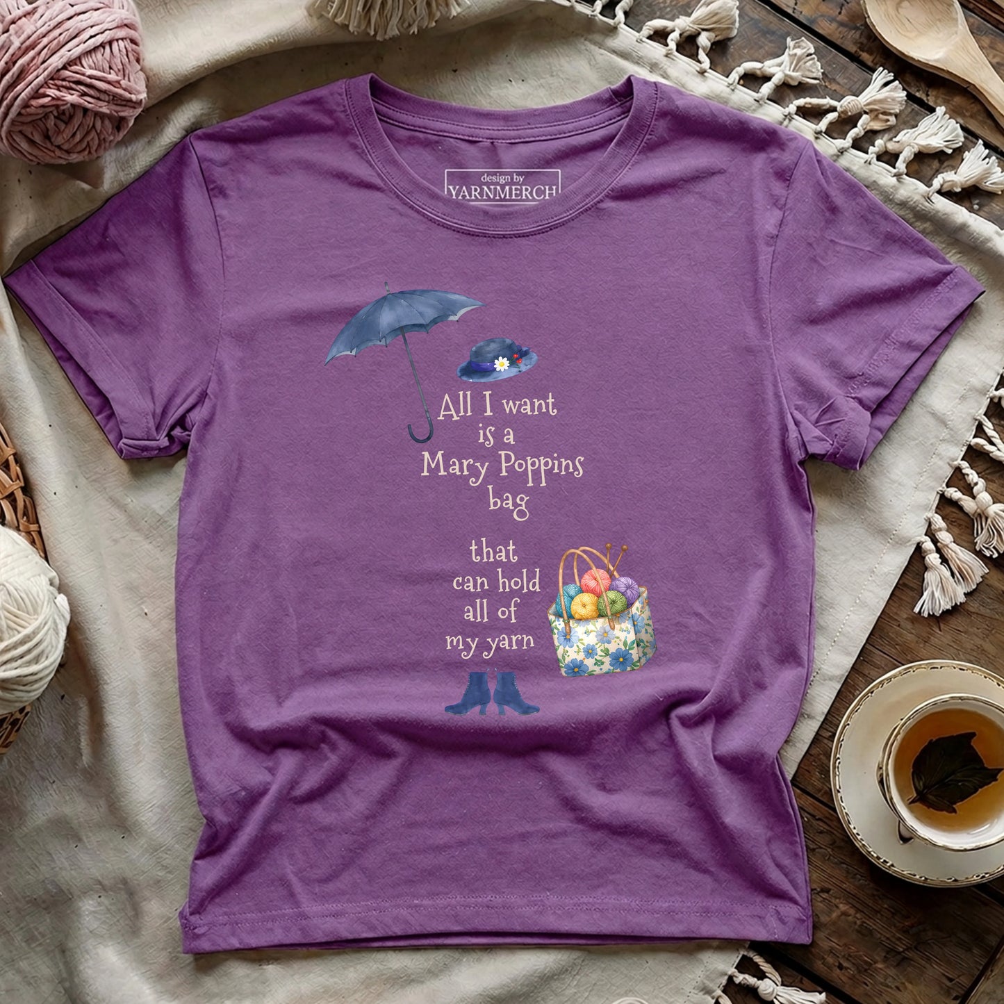 All I Want Is Marry Poppins Bag T-shirt