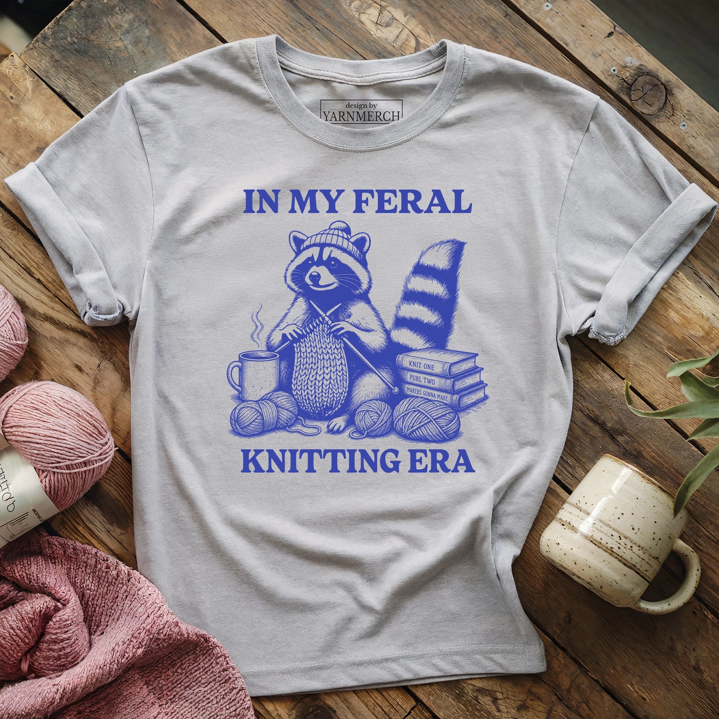 In My Feral Knitting Era T-shirt