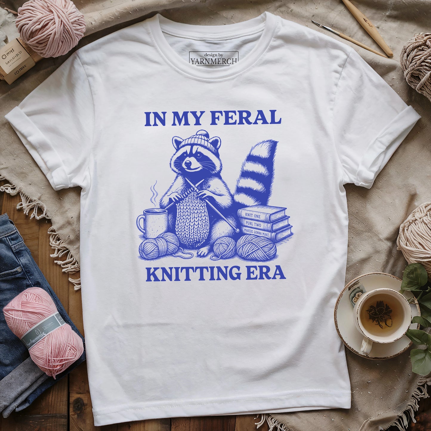 In My Feral Knitting Era T-shirt