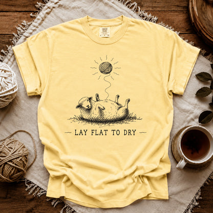 Comfort Colors Lay Flat To Dry Sheep T-shirt