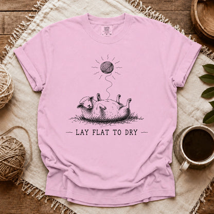Comfort Colors Lay Flat To Dry Sheep T-shirt
