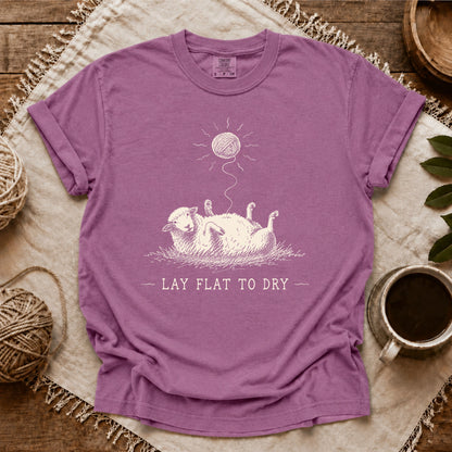 Comfort Colors Lay Flat To Dry Sheep T-shirt