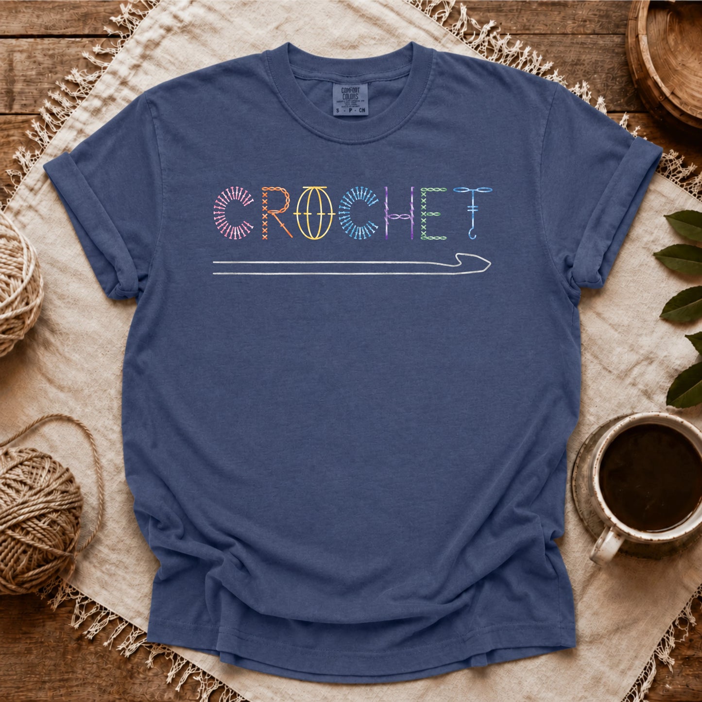 Comfort Colors Crochet T-shirt