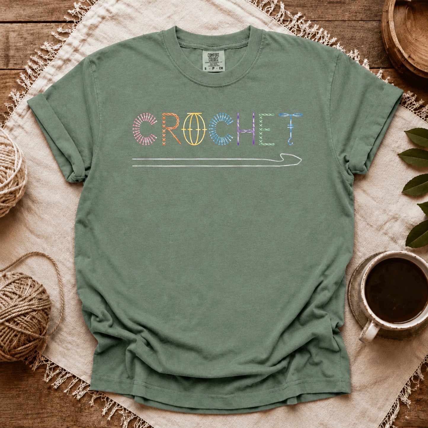 Comfort Colors Crochet T-shirt