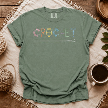 Comfort Colors Crochet T-shirt