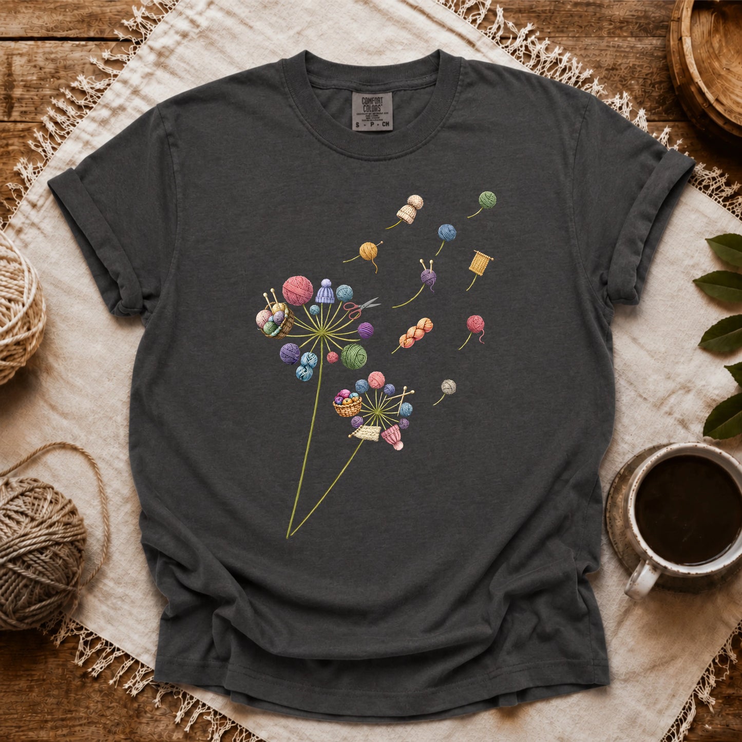 Comfort Colors Knitting Away T-shirt