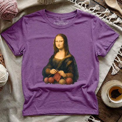 Mona Lisa Knitting T-shirt