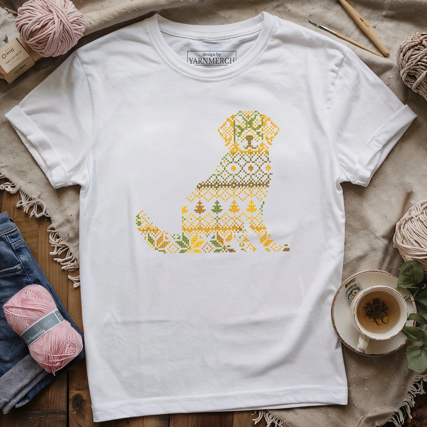 Golden T-shirt