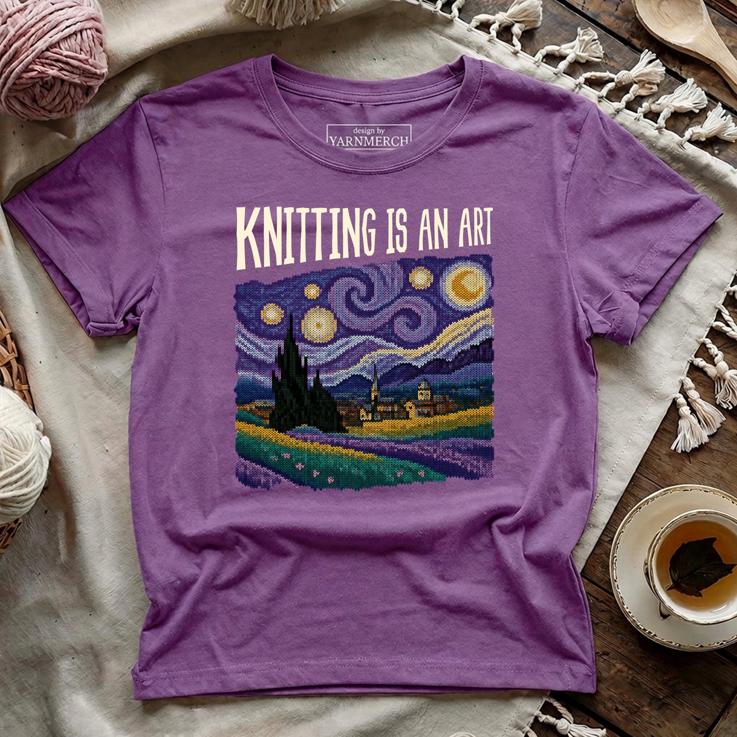 Knitting Is T-shirt