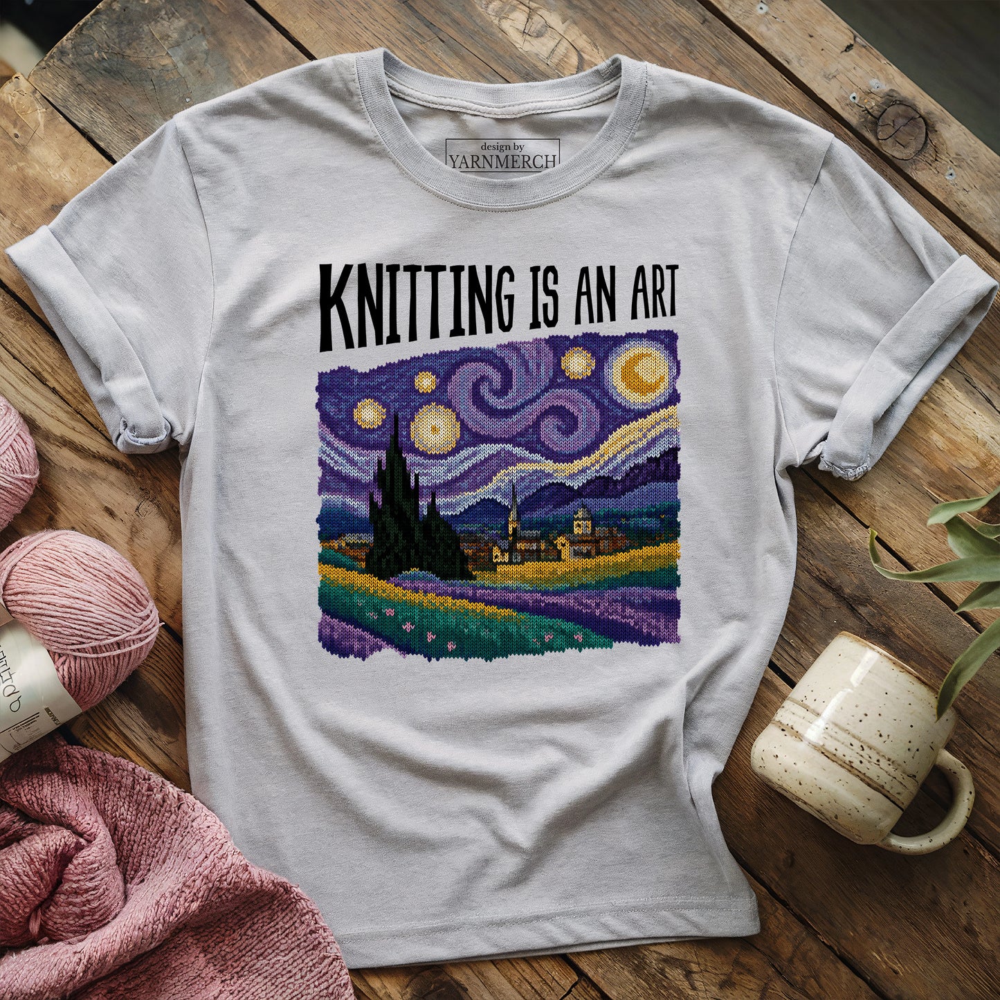 Knitting Is T-shirt