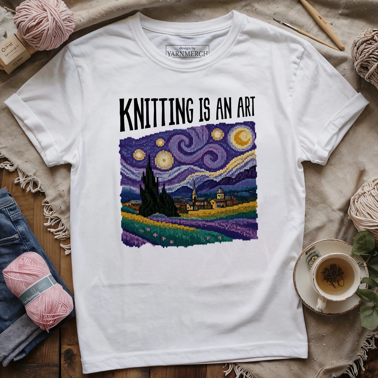 Knitting Is T-shirt