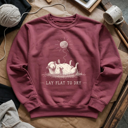 Lay Flat To Dry Sheep Sweatshirt