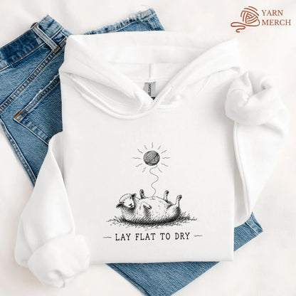 Lay Flat To Dry Sheep Hoodie