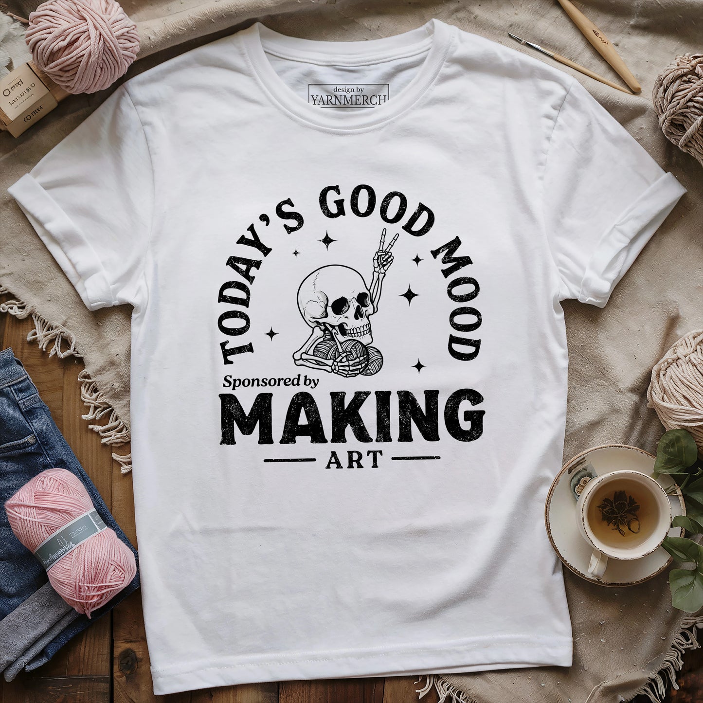 Sponsored By Making Art T-shirt