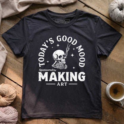 Sponsored By Making Art T-shirt