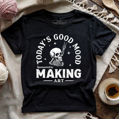 Sponsored By Making Art T-shirt