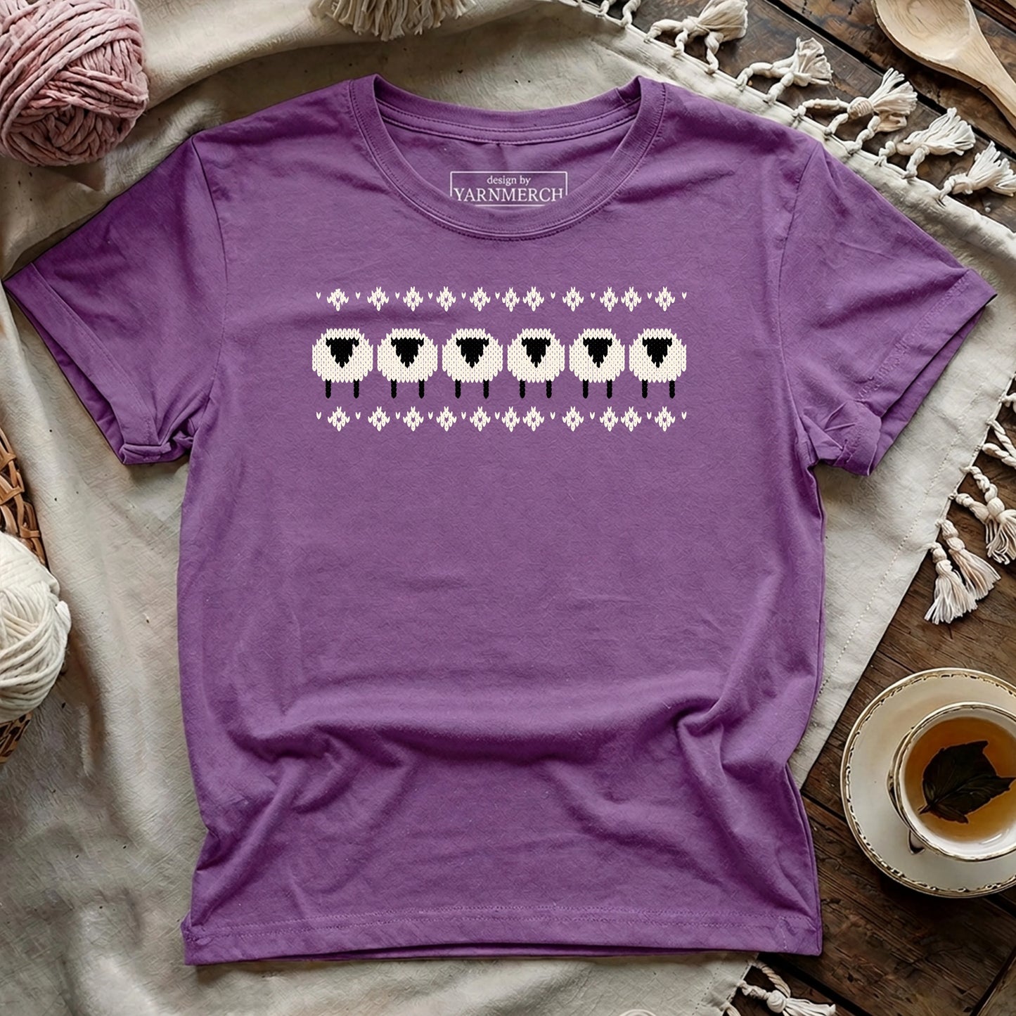 Line Sheeps T-shirt
