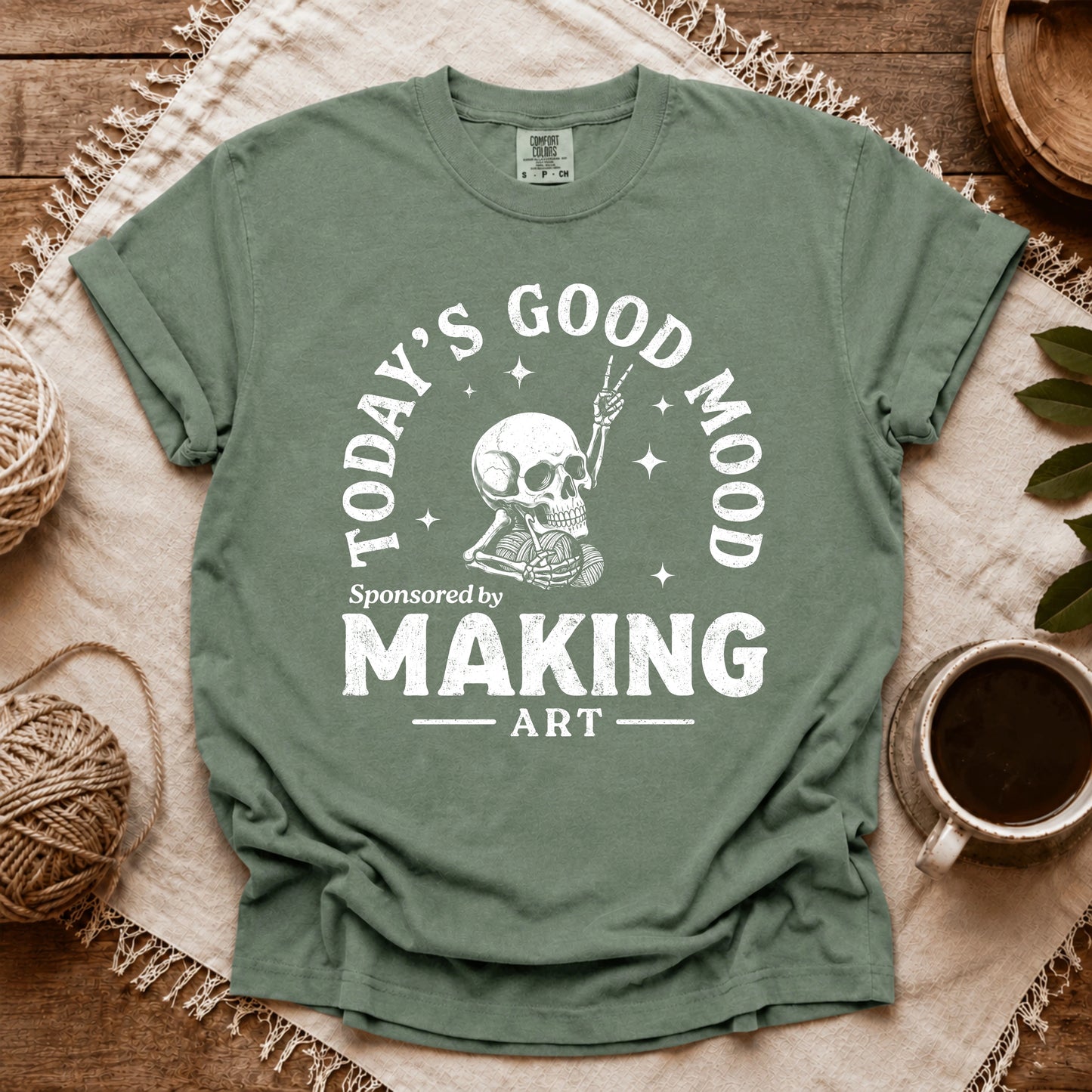 Comfort Colors Sponsored By Making Art T-shirt