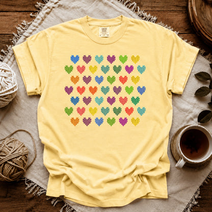 Comfort Colors Fair Isle Love T-shirt